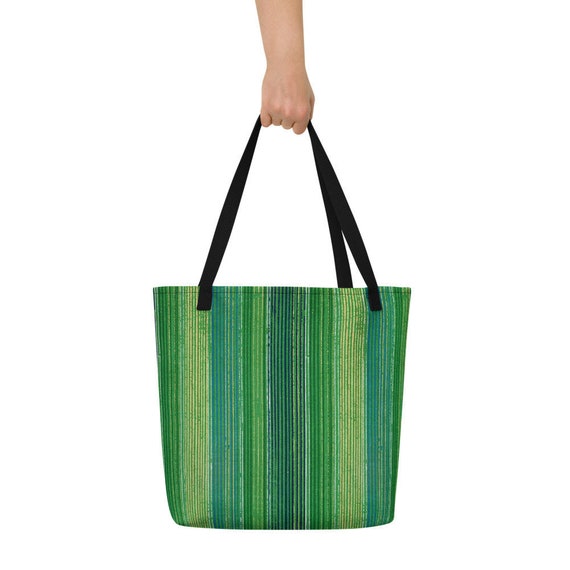 Retro Japanese Print  Bag with strap