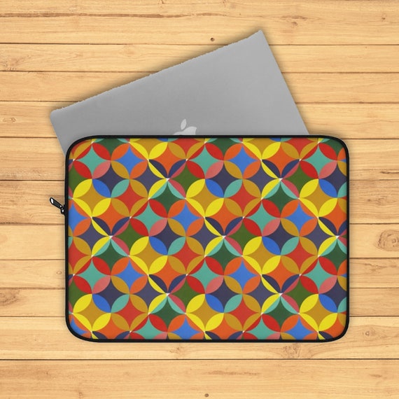 Mid Century Modern color palette Laptop Sleeve, MacBook,PC