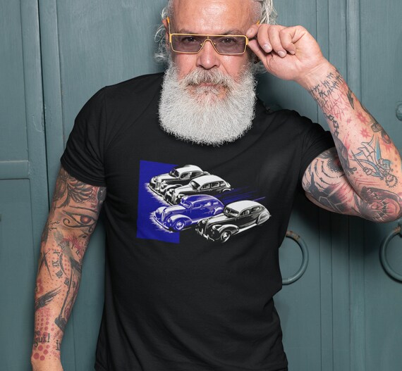 Retro 1930's Car / Auto / Racing Art Unisex Bella+Canvas Jersey Short Sleeve Tee