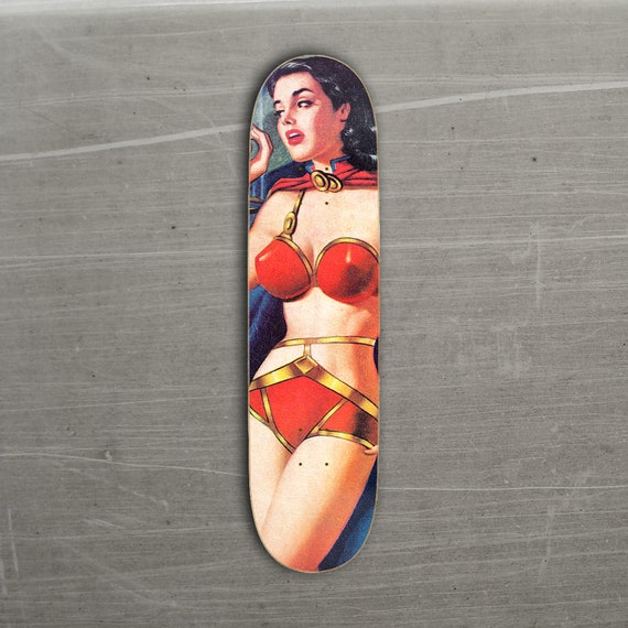 Science Fiction Space Comic Book Super Hero Skateboard Deck