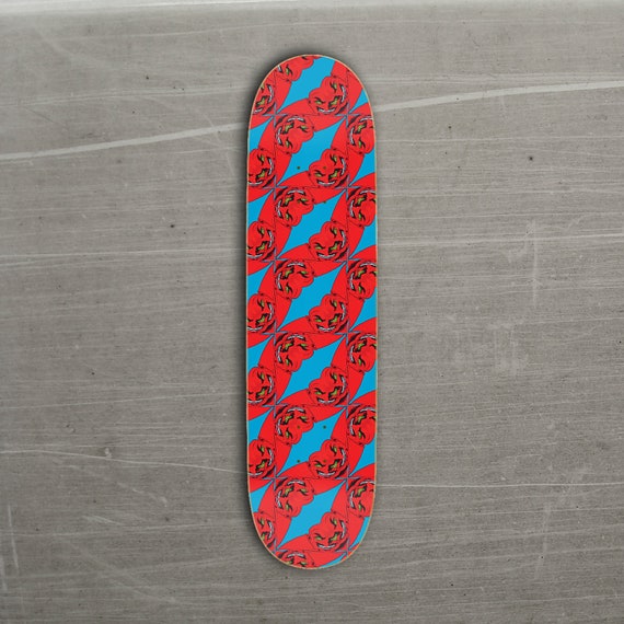 The Devils Deck  Skateboard Deck.  Satan's playground has a skatepark.