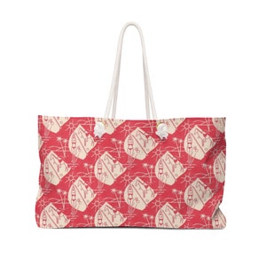 Retro Palm Springs Mid Century Modern Weekender Tasche. Auf zur Reise!