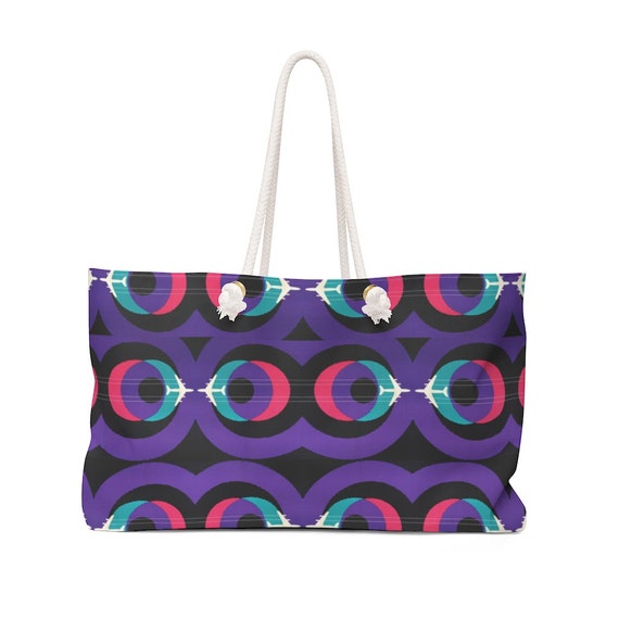 Retro Jet Travel Mid Century Modern  Weekender Bag. Come Fly Away, Let's Go on a Trip!
