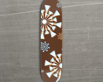 Retro 60-tals Dingbat Throwback Skateboard Deck