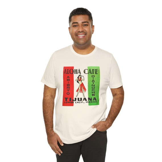 Retro Tijuana Bar Tee: 50s Tiki Aloha Cafe Graphic T-shirt - Etsy
