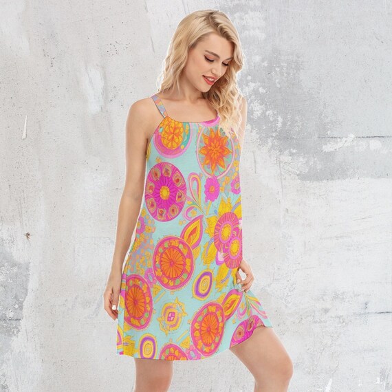 Retro 60's Cami Dress Ready for the party or a quiet intimate cocktail