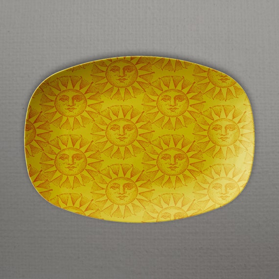 SUNNY DAY Yellow 10x14" PLATTER- Let the Sun In!