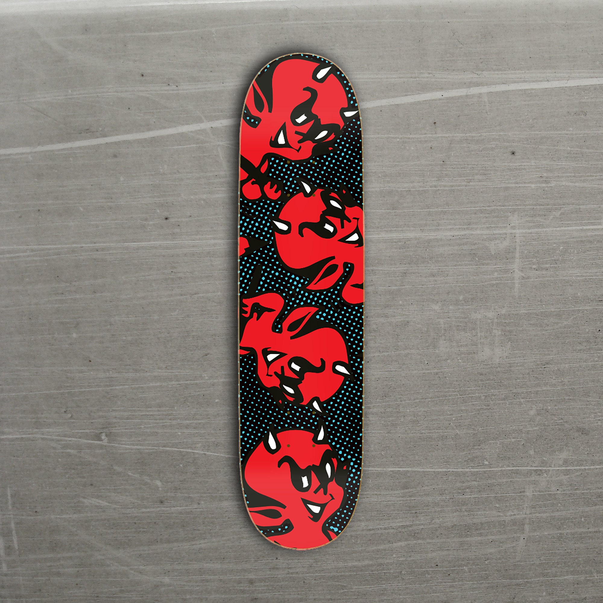 Skateboard Deck Monogram Red - US