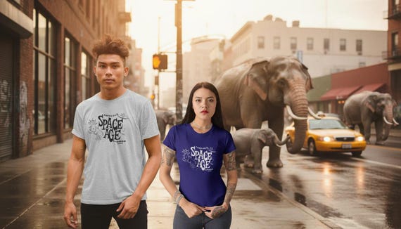 Retro Space Age Lodge Unisex Tee - Mid Century Modern Anaheim Resort