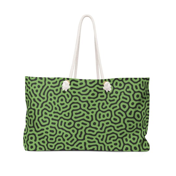 80s Memphis Style New Wave Design  Weekender Bag.  Let's Go on a Trip!