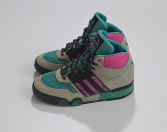 old school adidas high top shoes