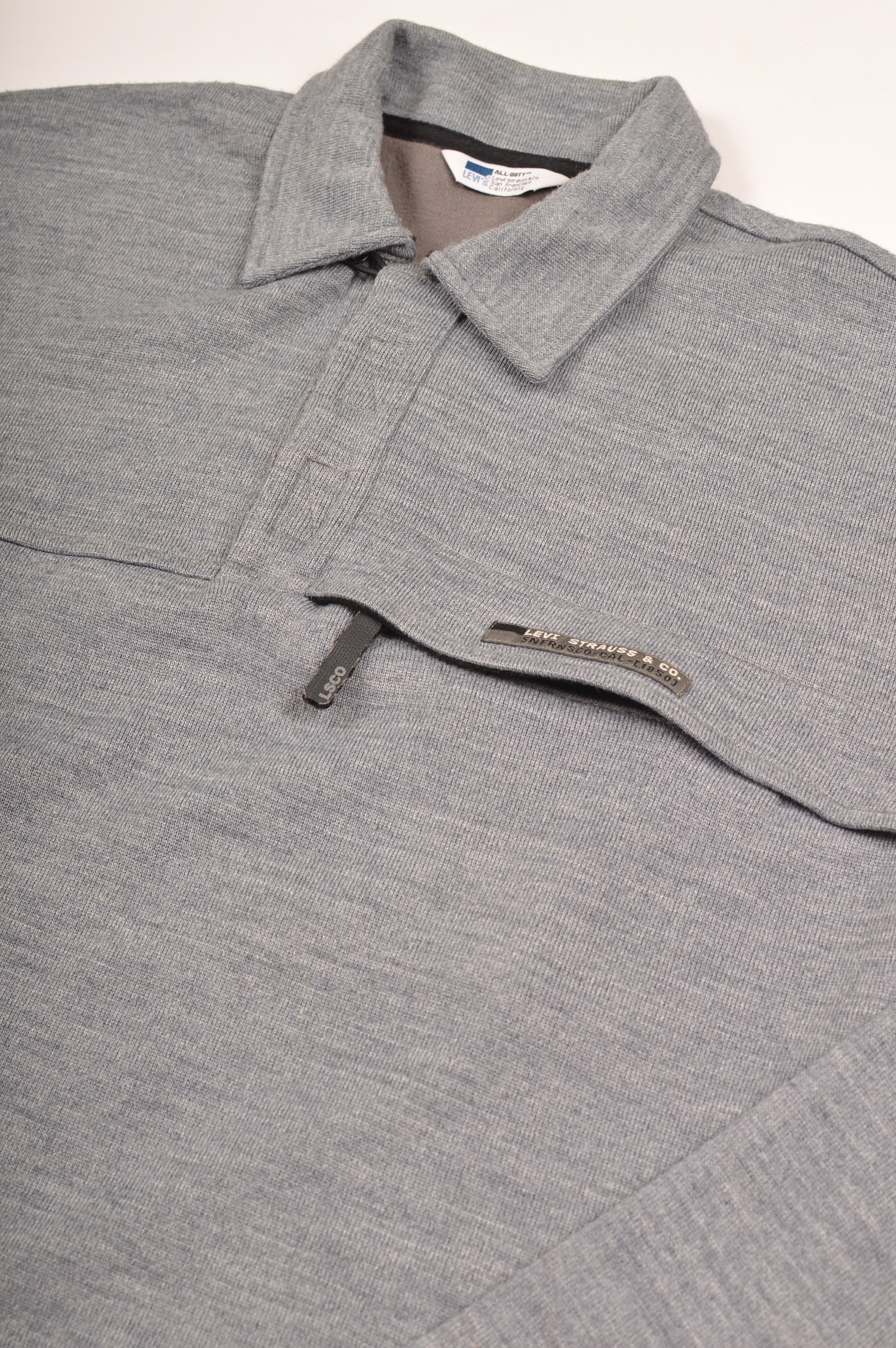 Levi’s ALL DUTY wool pullover Levi's Levis All-duty Vintage Cotton Wool Blend Sweatshirt