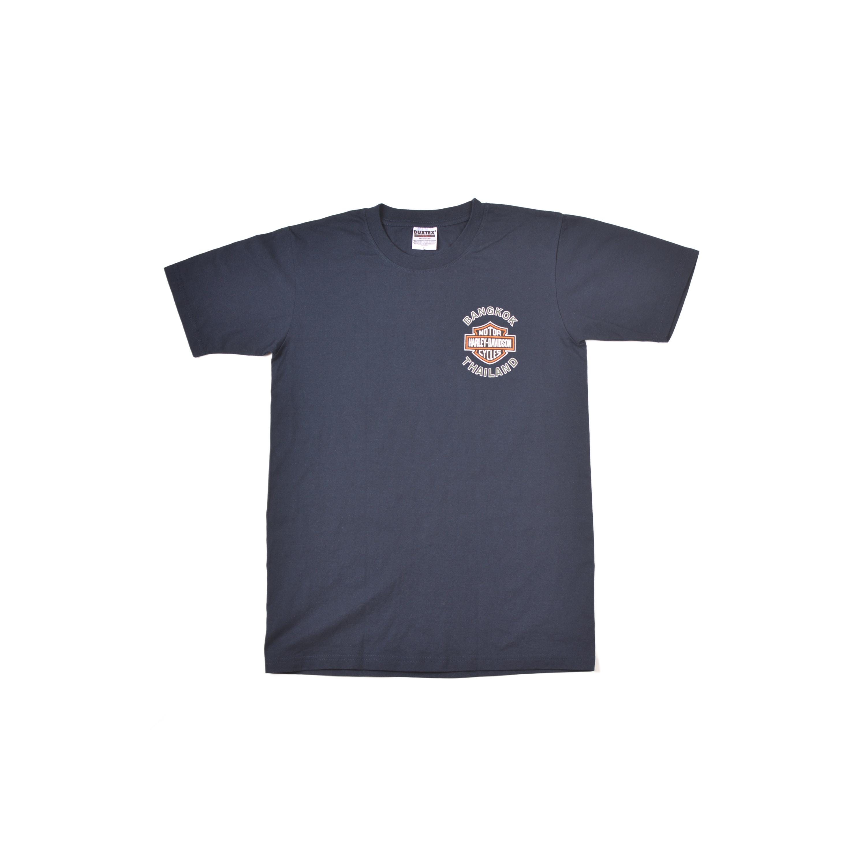 新品未使用 HarleyDavidsonTシャツAAS HD Bangkok限定 Duxtex Harley Davidson Bangkok Thailand Vintage Big Back Logo T