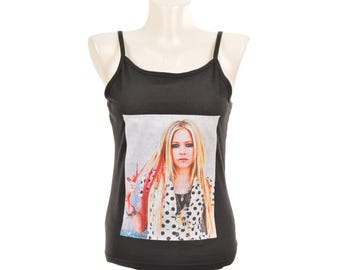 Avril Tank Classic Original Red and Black Stripe - Etsy