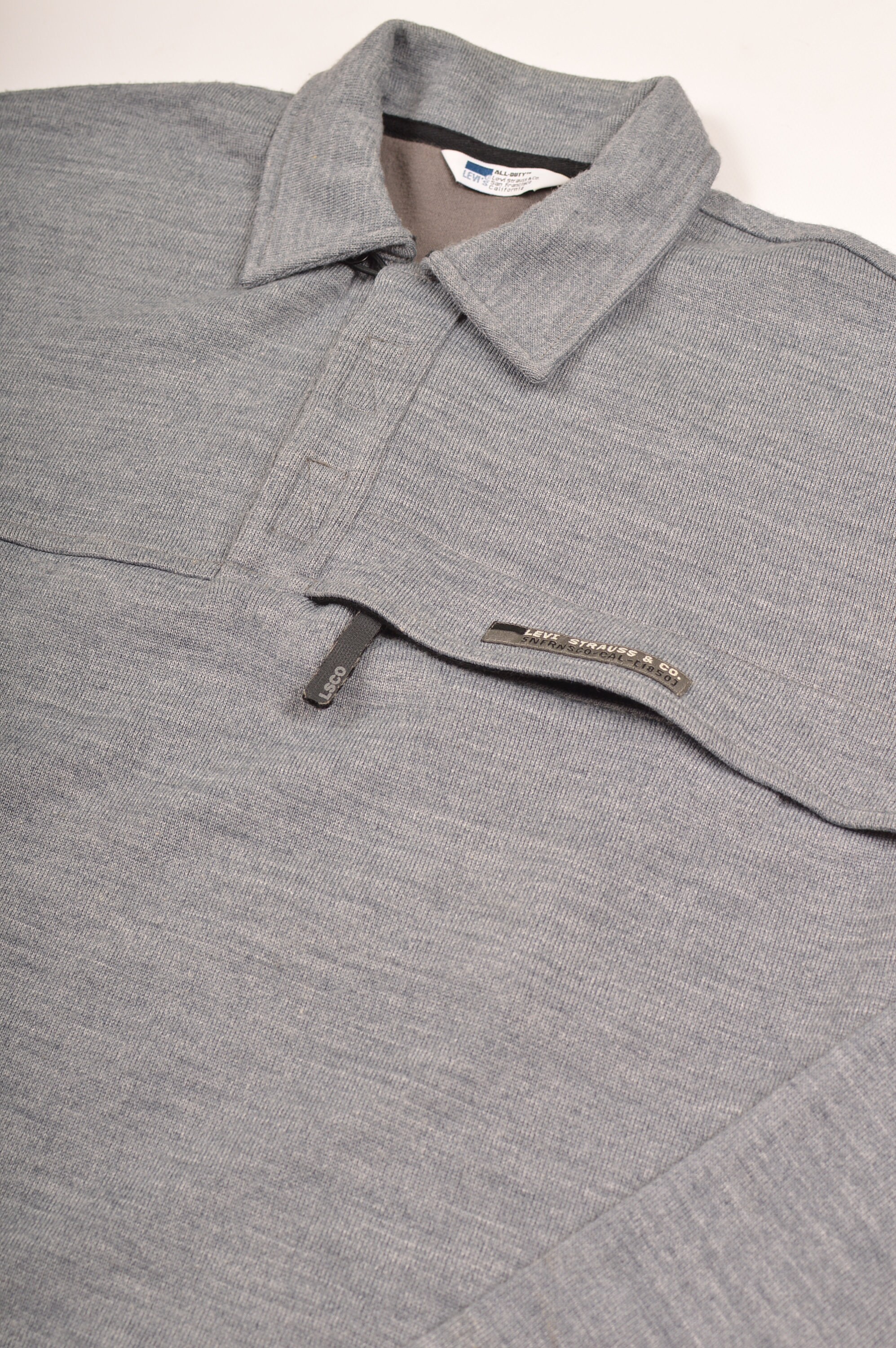 Levi’s ALL DUTY wool pullover Levi's Levis All-duty Vintage Cotton Wool Blend Sweatshirt - Etsy