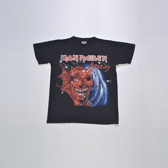 ヴィンテージ レッド ロック オブ ザ Tシャツ アイアン メイデン