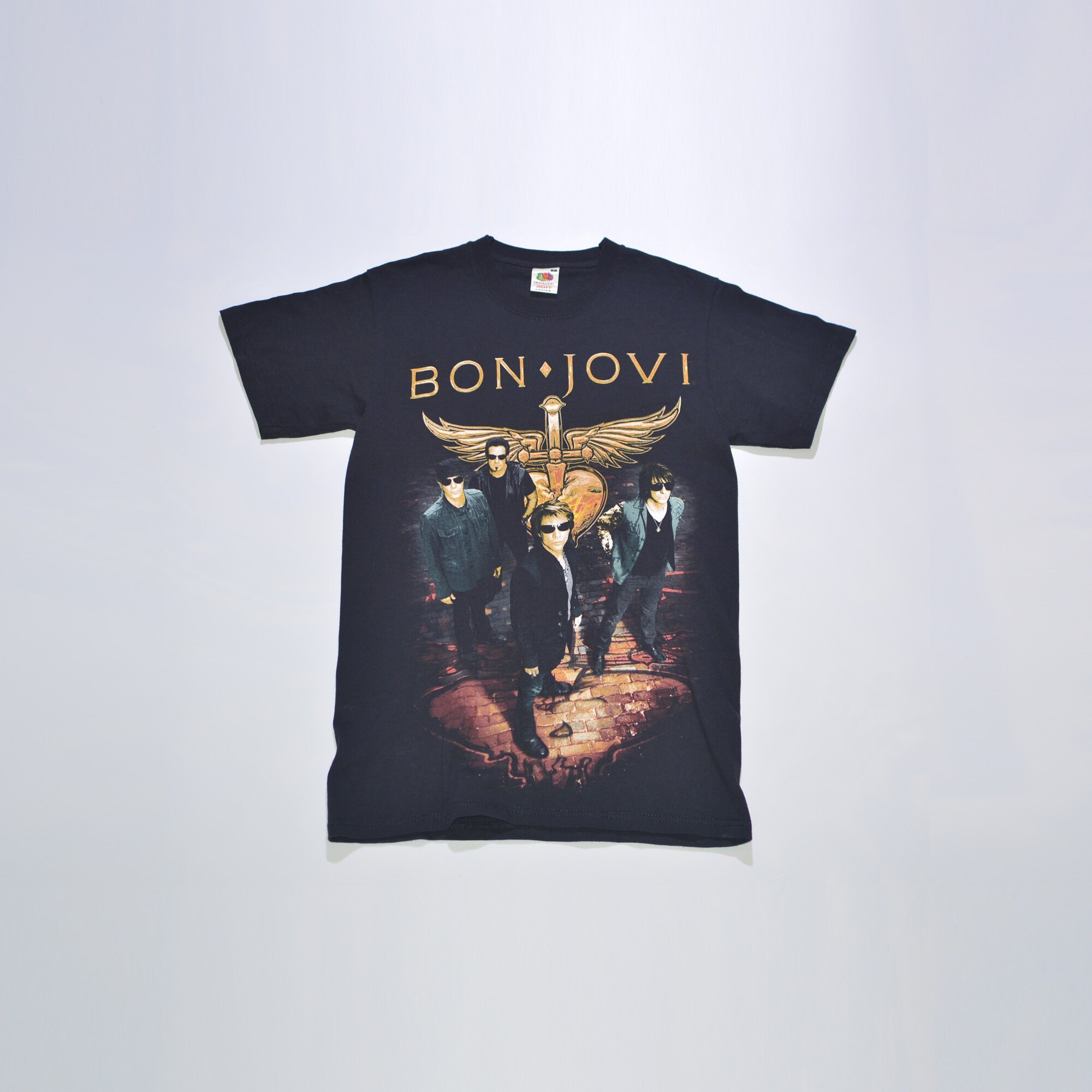 Vintage Fruit of the Loom Bon Jovi 2011 Tour T-Shirt Tee Collector