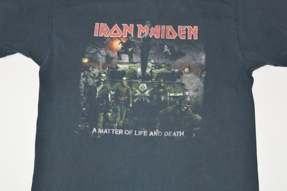 Fruit of the Loom Iron Maiden A Matter of Life an… - image 2