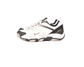 Nike Air Vintage 2001 Tennis Court Leather Sneakers Shoes 840048-102