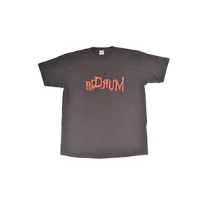 Fruit of the Loom Redrum Vintage T-Shirt Tee Made in Morocco