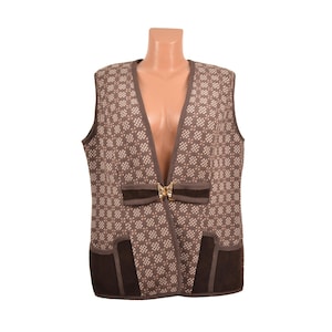 Welsh Wool Vest: Trefriw Gwydir Garments, Size 20