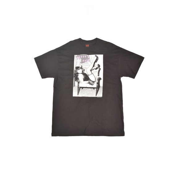 Fashion Victim Betty Page 1997 Vintage T-shirt Tee 1990s Made in