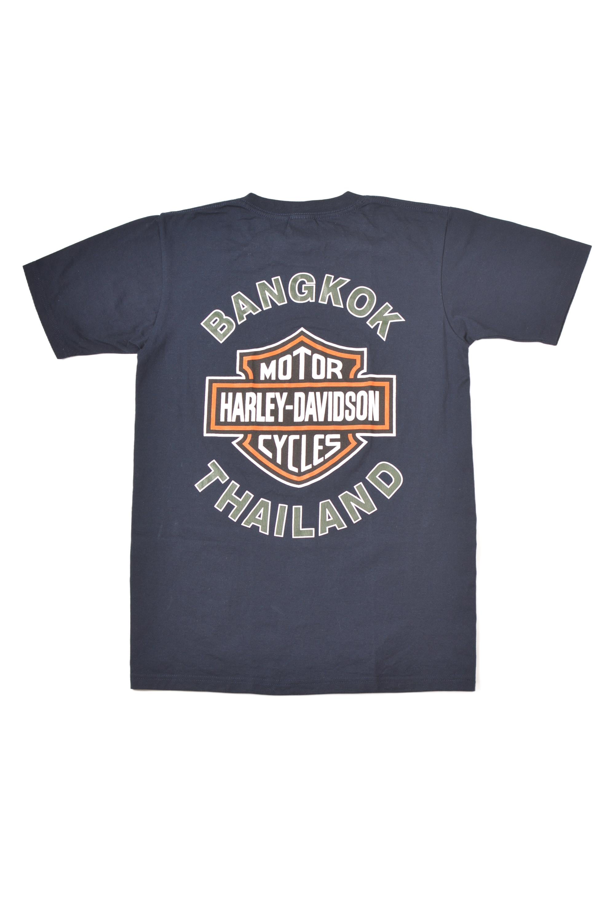 Duxtex Harley Davidson Bangkok Thailand Vintage Big Back Logo T