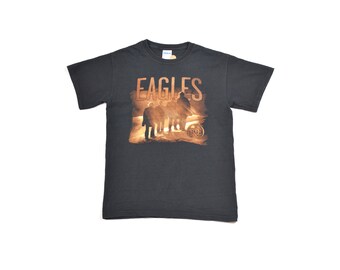 Gildan Eagles Long Road Out of Eden Tour 2009 Rock T Shirt Tee