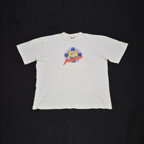 1990s Vintage Mambo Graphics Printed Tee "Not Wavi