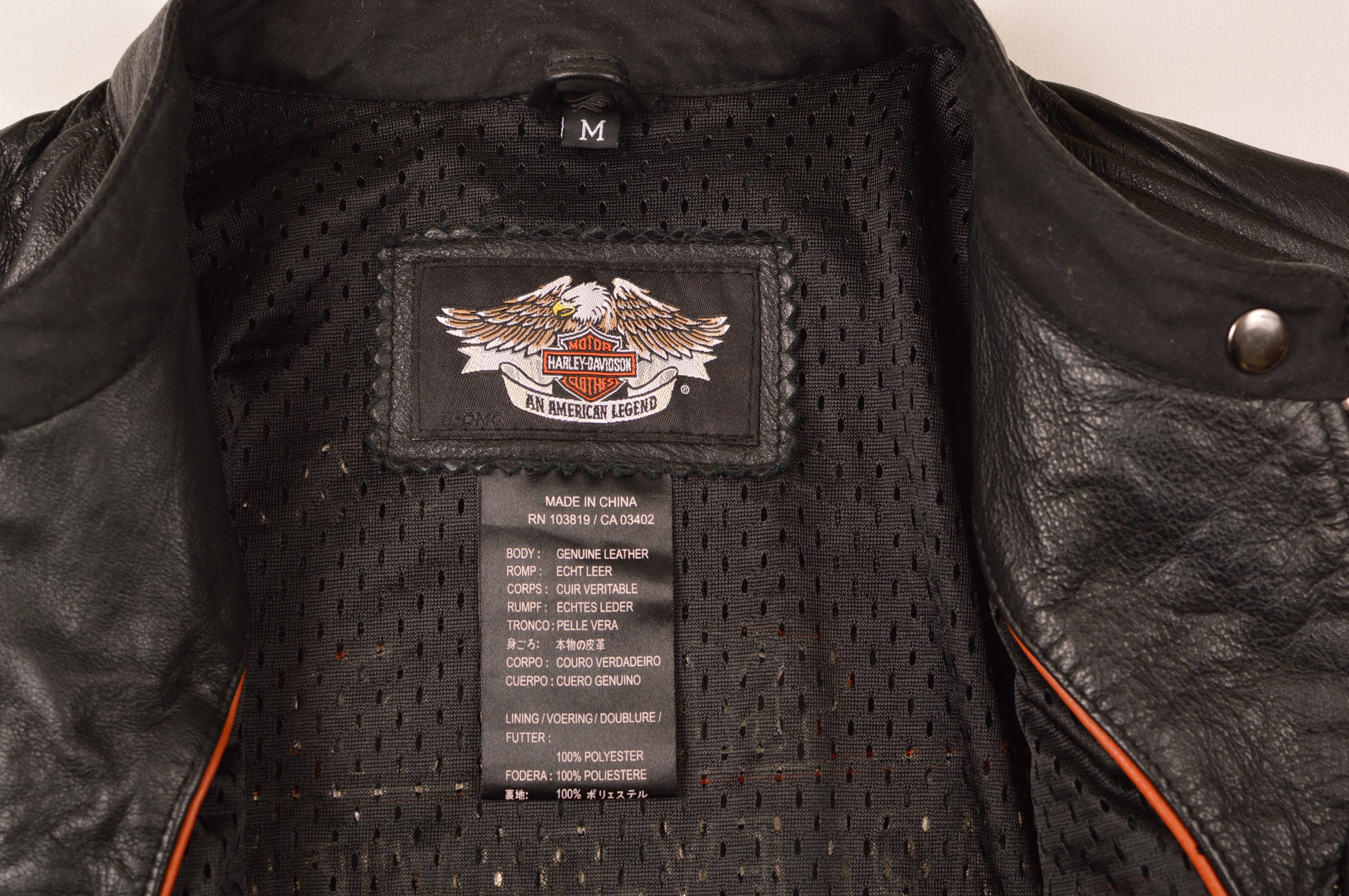 Harley Davidson Women's Miss Enthusiast Leather Jacket 98142-09VW