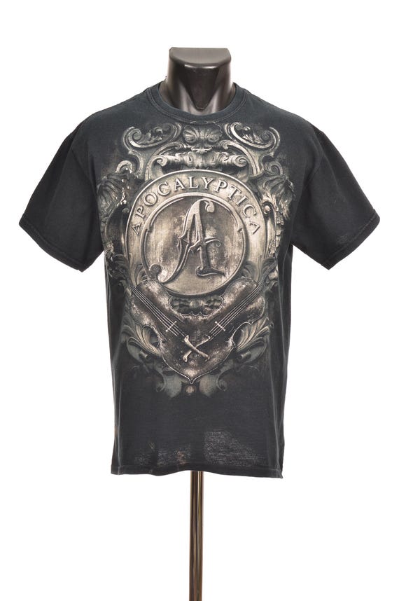 Gildan Apocalyptica 7th Symphony Europe Tour Vintage T-shirt Tee