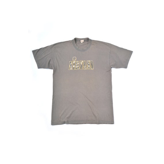 Vintage 1997 Nirvana Smiley Face T-shirt: J