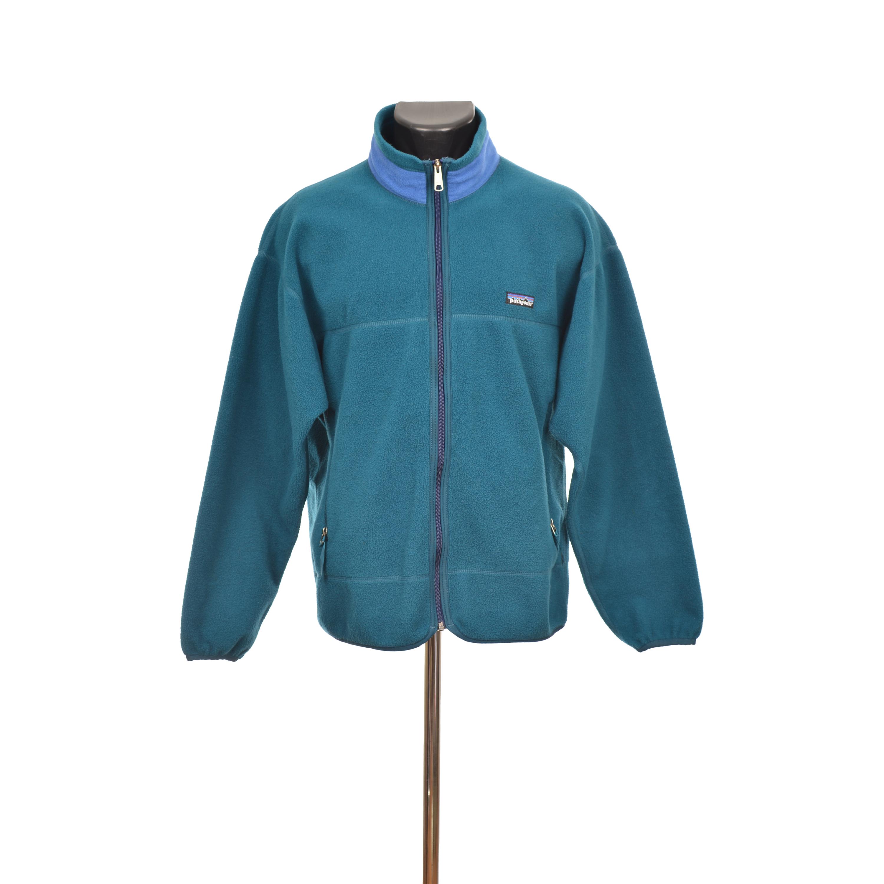 Vintage PATAGONIA SUR Hommes Veste Polaire Fermeture Éclair