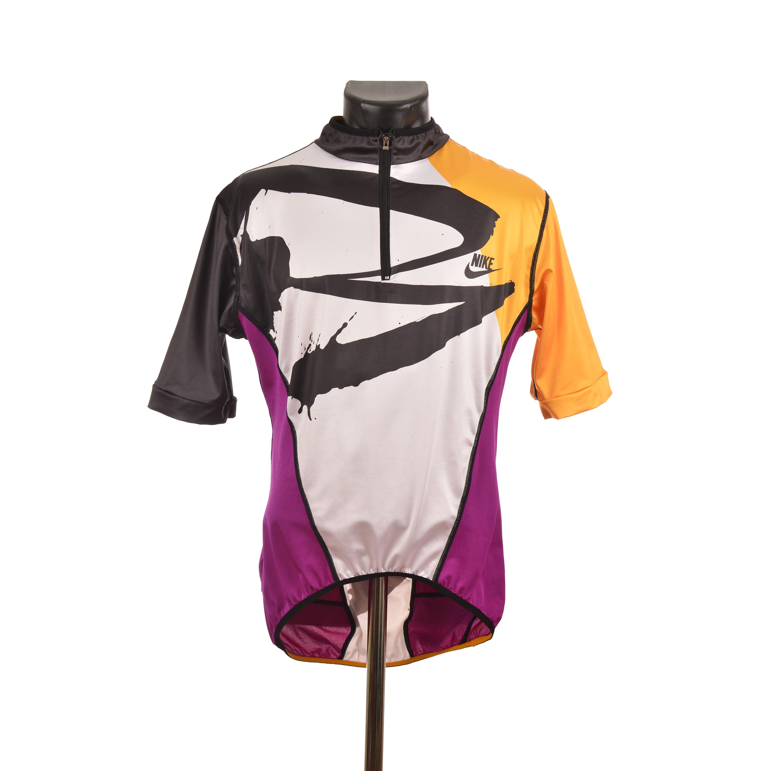 ウェア NIKE CYCLE JERSEY Nike Livestrong Cycling Jersey Men's Small Full Zip Black