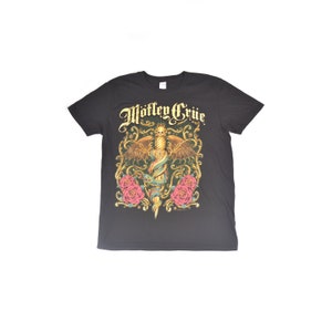 Gildan Motley Crue Vintage 2014 Glam Metal T-Shirt Tee