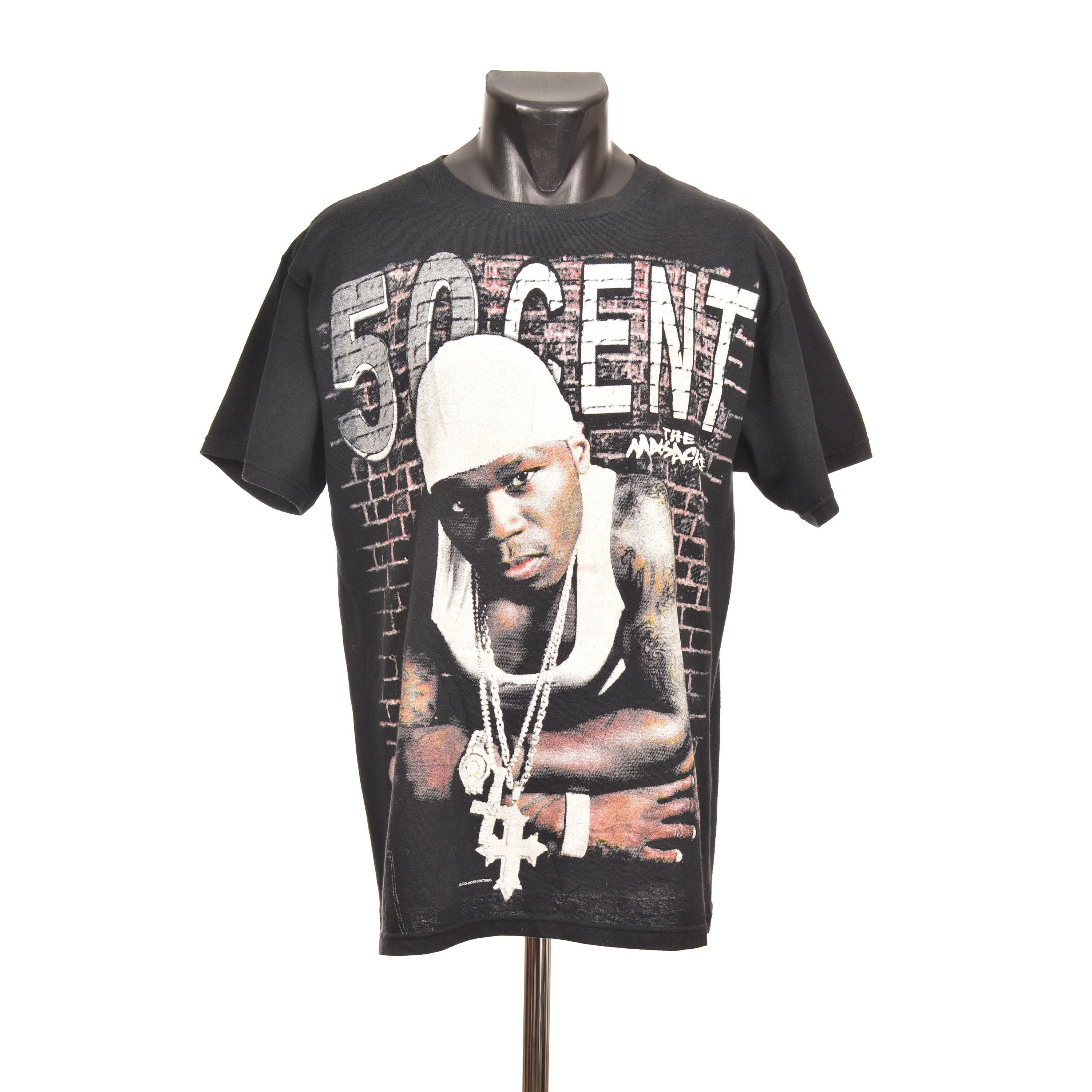 Fruit of the Loom 50 Cent the Massacre Vintage 2005 T-shirt Tee - Etsy