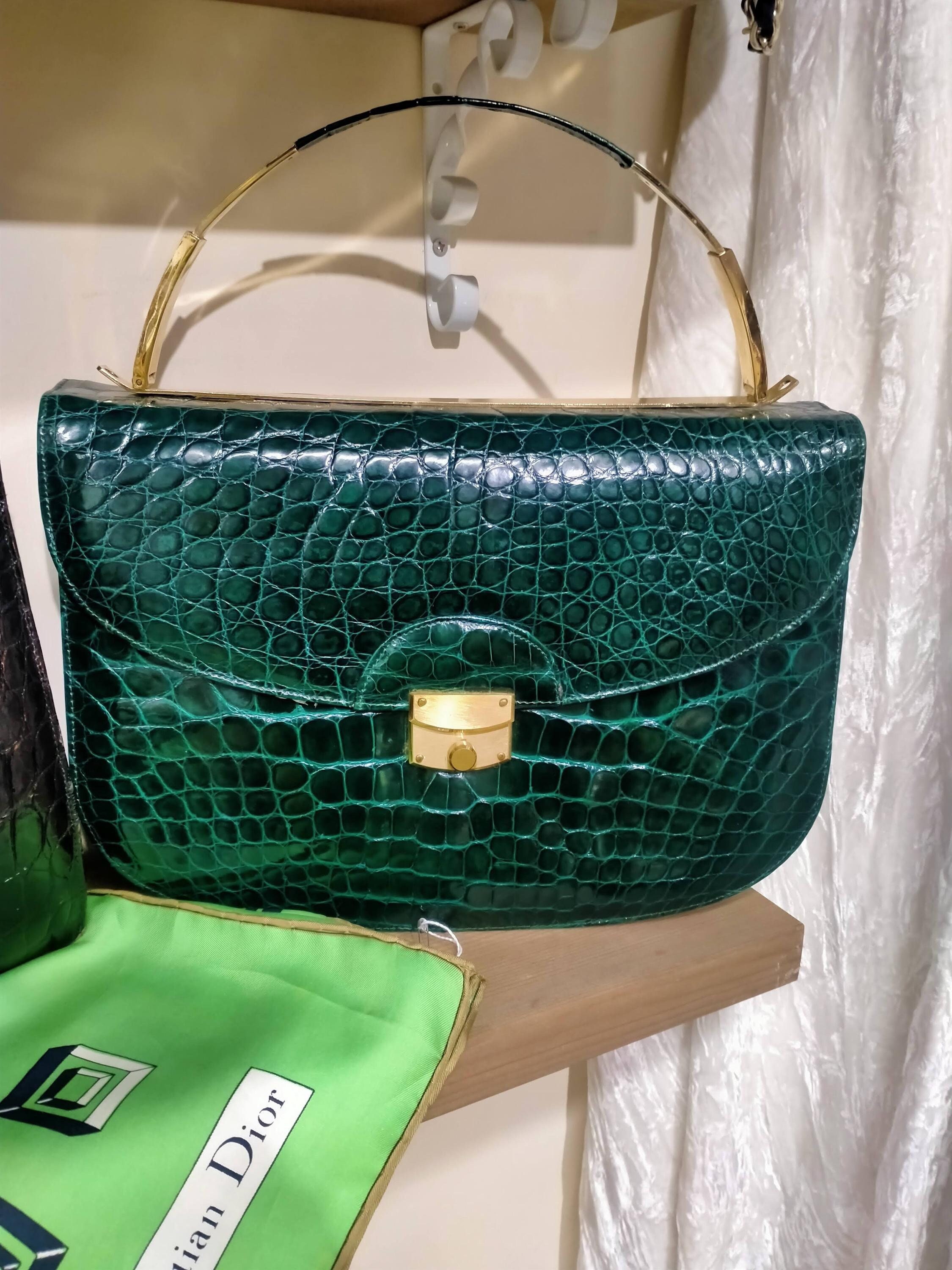 Celine Crocodile Bag - Etsy Celine Crocodile Bag - Etsy