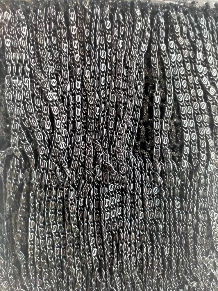 Sac Vintage Loris Azzaro Années 70 - Noir Perlé - Double Anses - Taille 15x14 Cm - Parfait Soirée Ou Mariage
