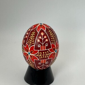 Pysanka egg, Chicken Pysanka, Ukrainian Easter egg, pysanky, decorative eggshell, egg art, Ukrainian art, gift for mom, collectible egg