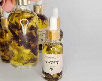 Elemental Oils, Ritual Oils, Earth Oil, Water Oil, Fire Oil, Air Oil, Spell Oils, Witchcraft supplies, Altar tools, Elemental Oils Bundle