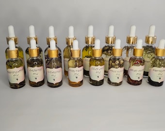 Ritual Oils, Protection Oil, Purification Oil, Self Love Oil, House Blessing Oil, Spell Oil, Road Opener, Cleansing Oil, Intention oils