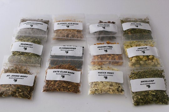 1/4 OZ Herbs, Ritual Herbs, Essential Oil Supplies, Herbs O to Z