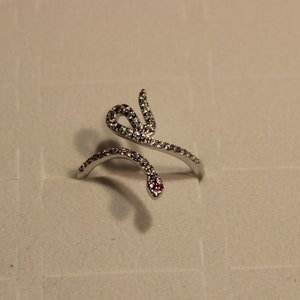 Dainty snake wrap ring/dainty wrap ring/adjustable ring/snake ring/dainty ring