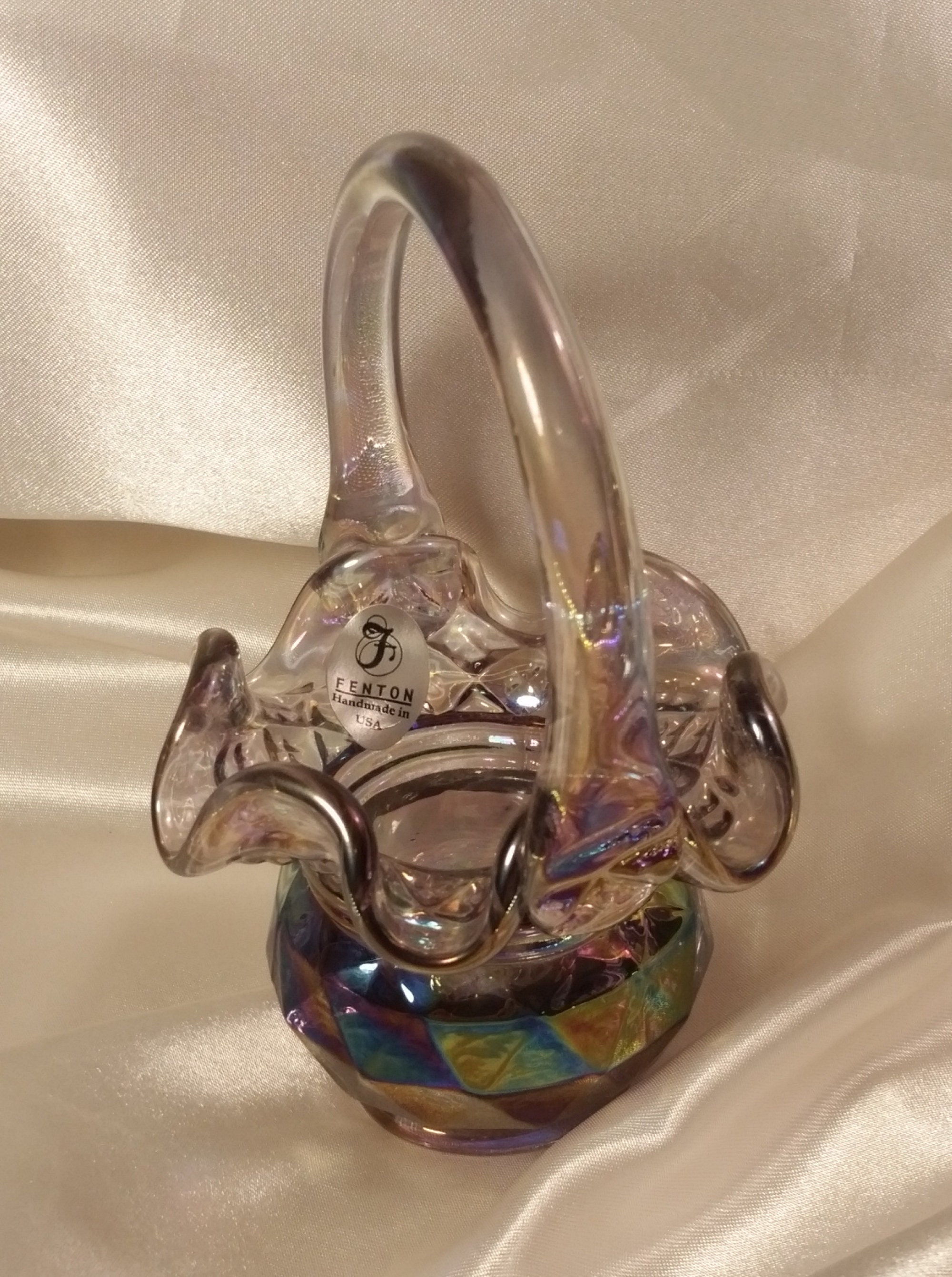 20 SALE New Lower Price Fenton Glass Co. Purple Iridescent Etsy