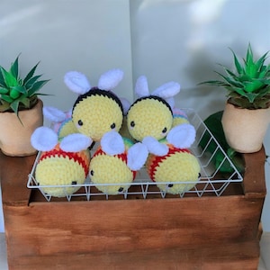 Pride Bees - Bumblebee Plushie in ANY PRIDE FLAG colors - “Bee You”