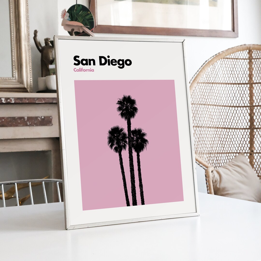San Diego Print, San Diego Wall Art, San Diego Poster, San Diego Photo