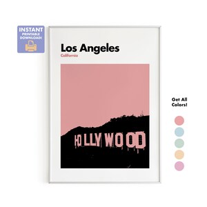 Los Angeles Print, Los Angeles Wall Art, Los Angeles Poster, Los Angeles Photo, Los Angeles Poster Print, California