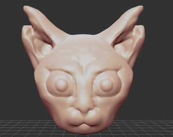 Bingus Necklace/Head 3D print & modeling files +NOT PHYSICAL PRODUCT+
