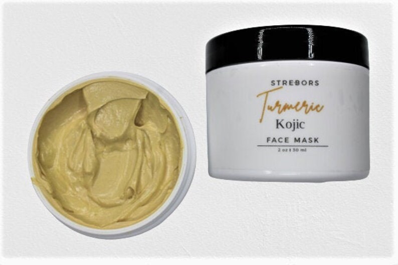 Kojic & Turmeric Face Mask Skin Glowing Mask Skin Care Etsy