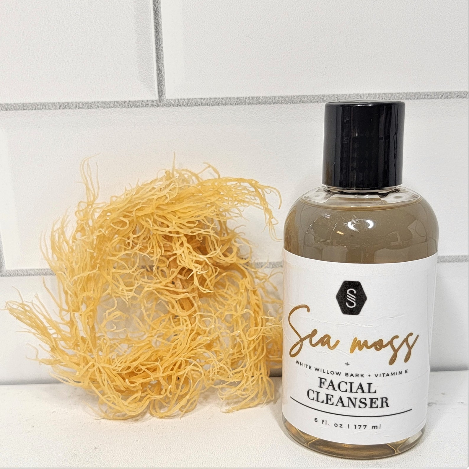 Sea Moss Facial Cleanser Vitamin E Facial Wash Skin Care Etsy